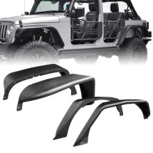 Tube Fenders with LED Lights Jeep Wrangler JK